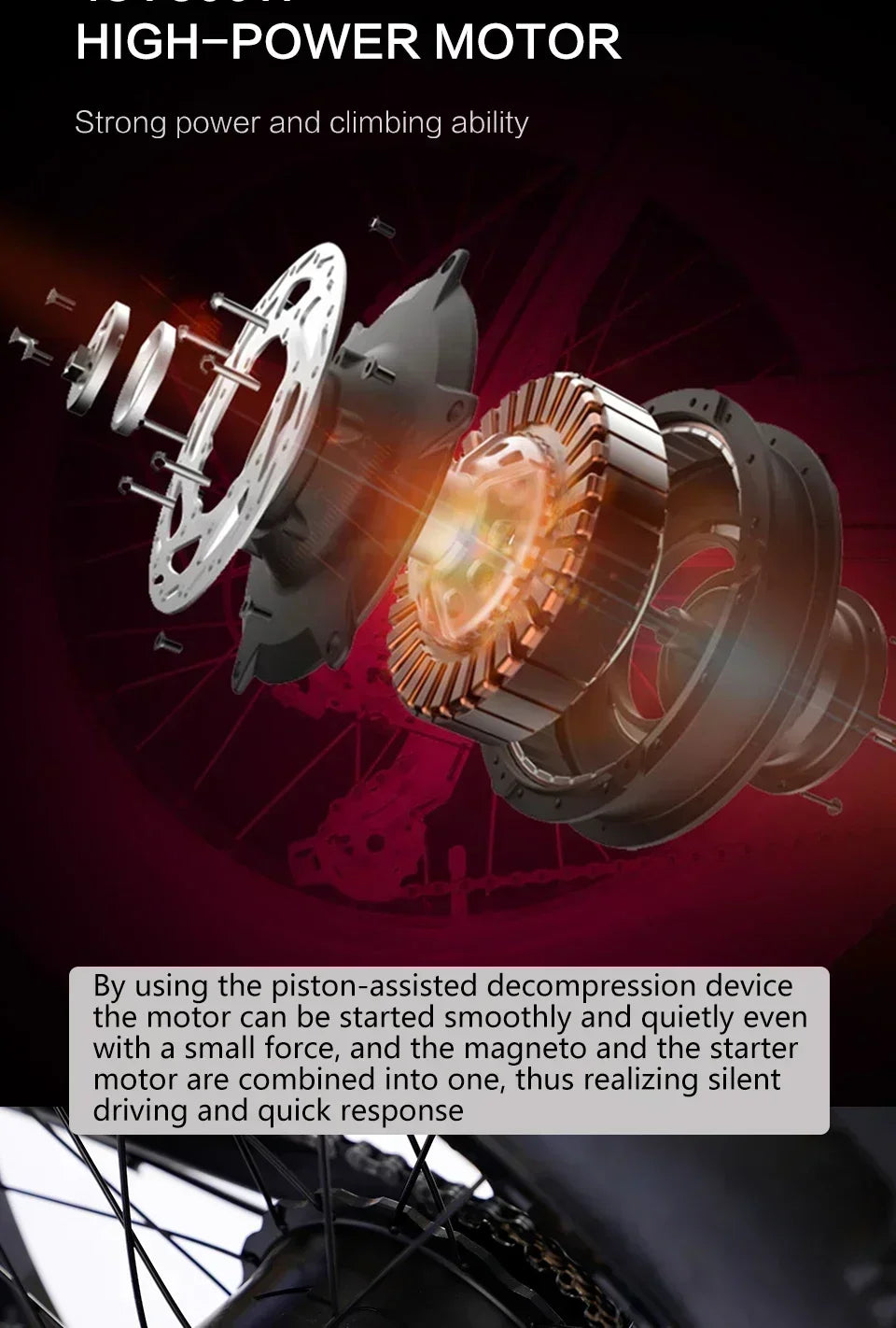 E-BIKE JANSNO X70 750W 48V 34Ah Off-Road Tyre Electric Bike Hydraulic Brake Removable Dual Battery Electric Bike Adult